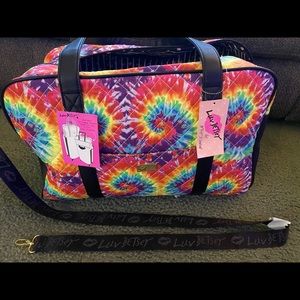 Betsey Johnson Weekender Tie Dye Bag